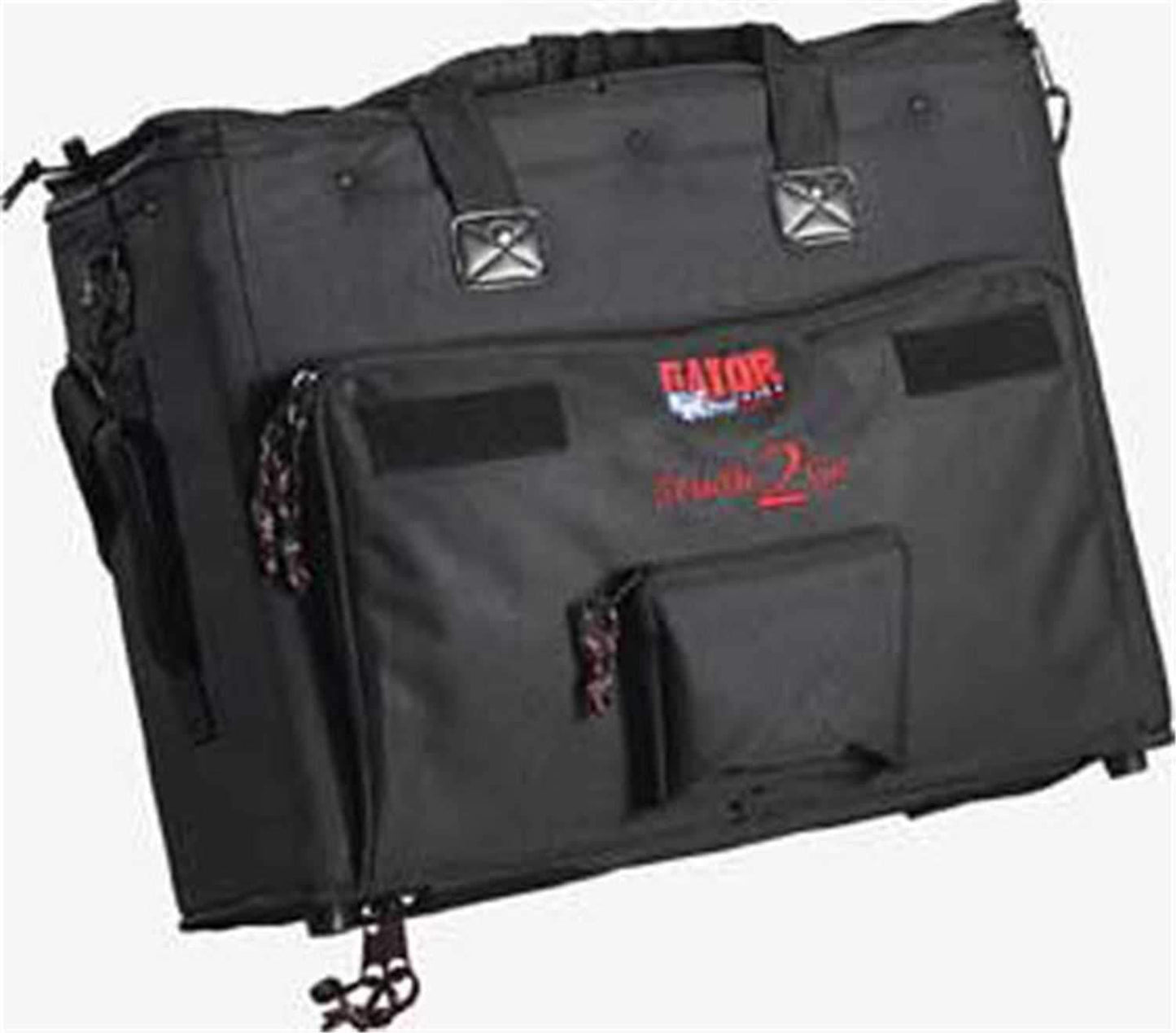 Gator GSR2U Laptop Computer Bag with 2-Space Rack - ProSound and Stage Lighting
