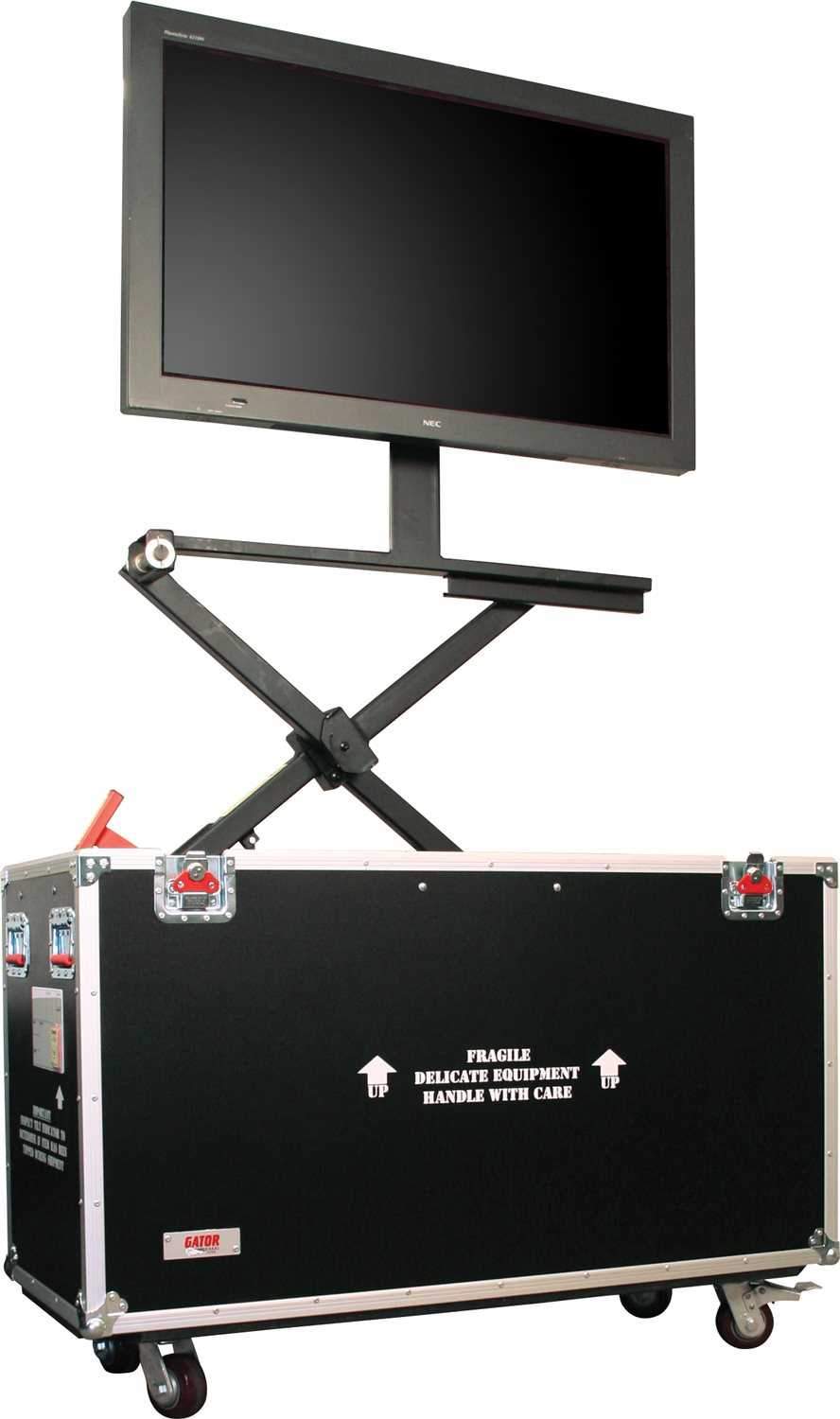 Gator 55In LCD Or Plasma Lift Road Case - ProSound and Stage Lighting