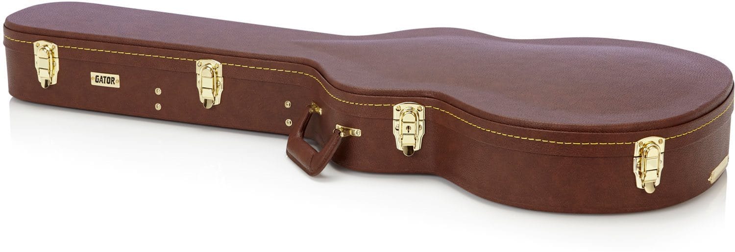 Gator Semi Hollow Guitar Deluxe Wood Case - ProSound and Stage Lighting