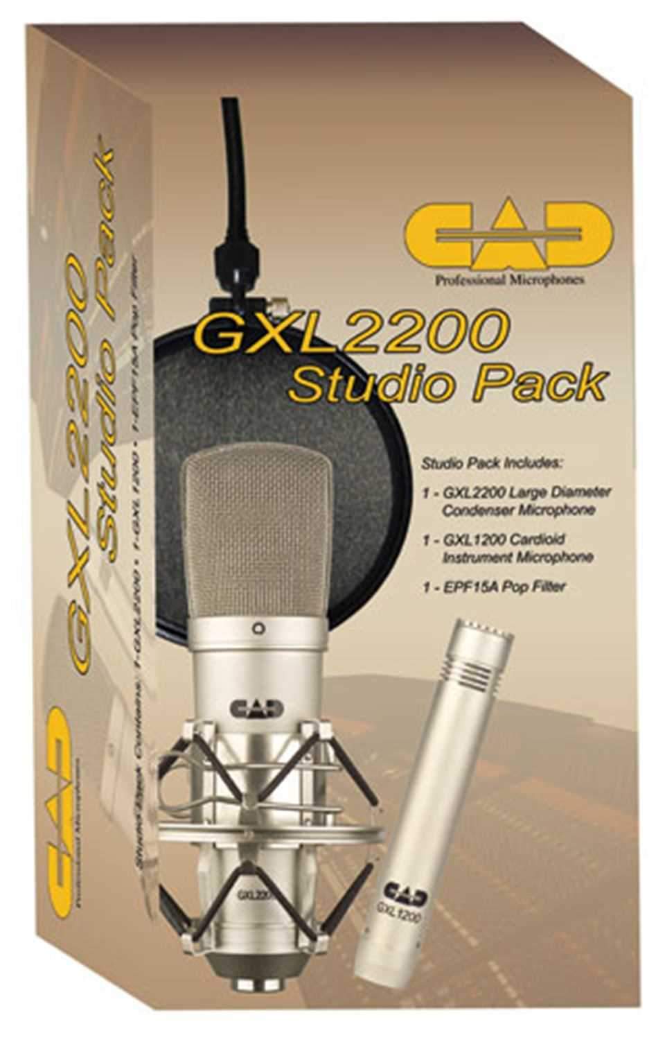 CAD Studio Mic Pack with GLX2200 GLX1200 And EPF15A - ProSound and Stage Lighting