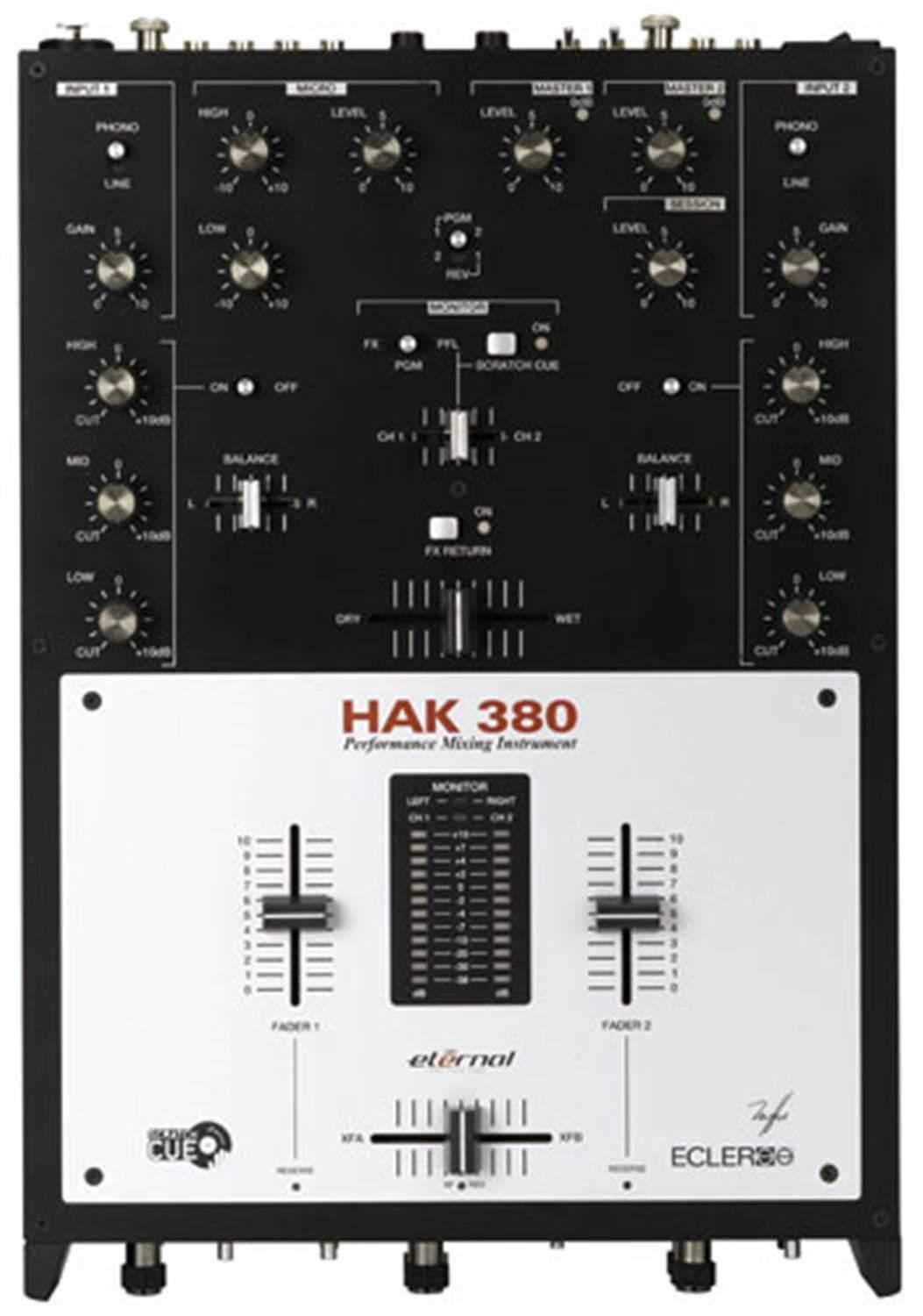 Ecler HAK-380 2 Channel DJ Mixer