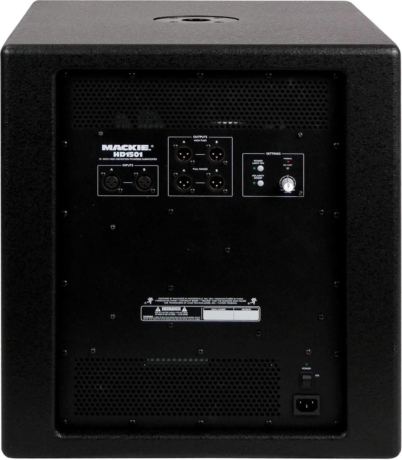 Mackie HD1501 15-Inch Powered Subwoofer - ProSound and Stage Lighting