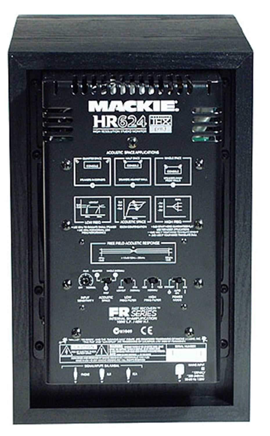 Mackie HR624 Powered Studio Monitor - Each - PSSL ProSound and Stage Lighting