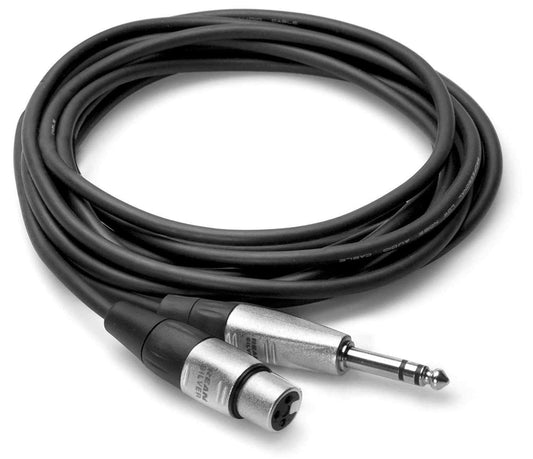 Hosa HXS-005 Pro Audio Cable 5 Foot 1/4" TRS To XLR (F) - PSSL ProSound and Stage Lighting