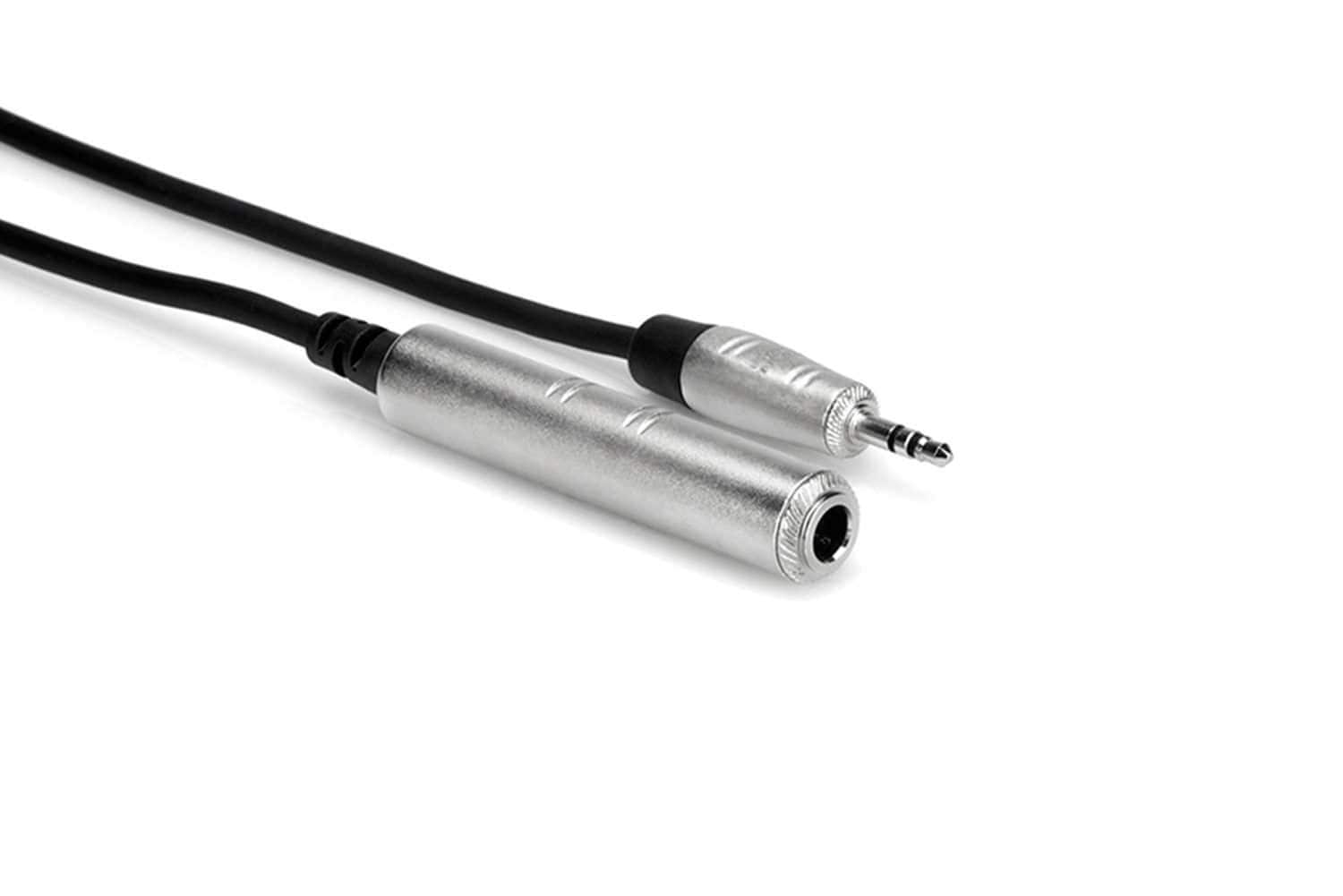 Hosa HXSM-025 Headphone Adapter Cable 1/4 TRS to 1/8 TRS 25 ft - PSSL ProSound and Stage Lighting