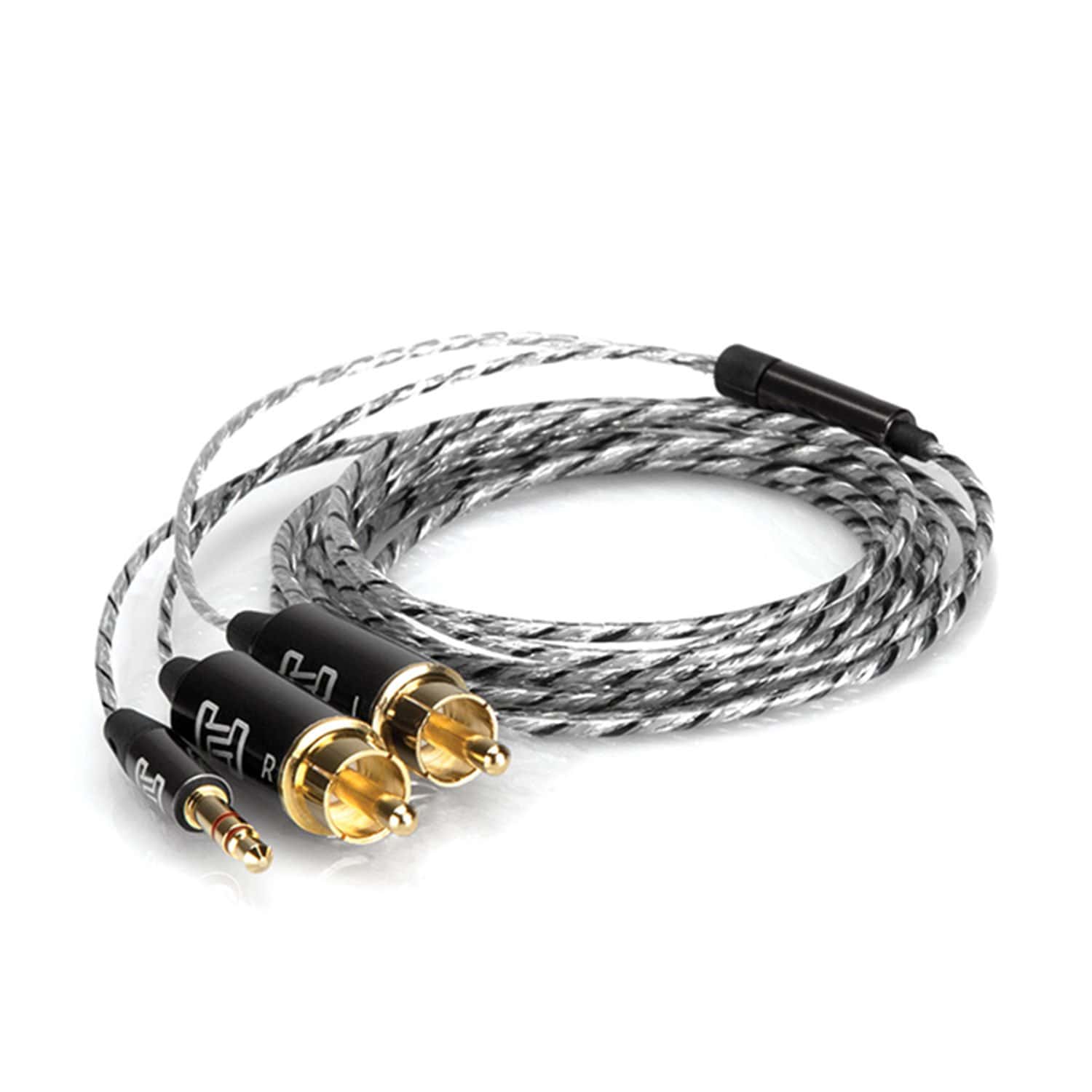 Hosa IMR-003 Breakout Cable 1/8" TRS to Dual RCA 3 Foot - PSSL ProSound and Stage Lighting