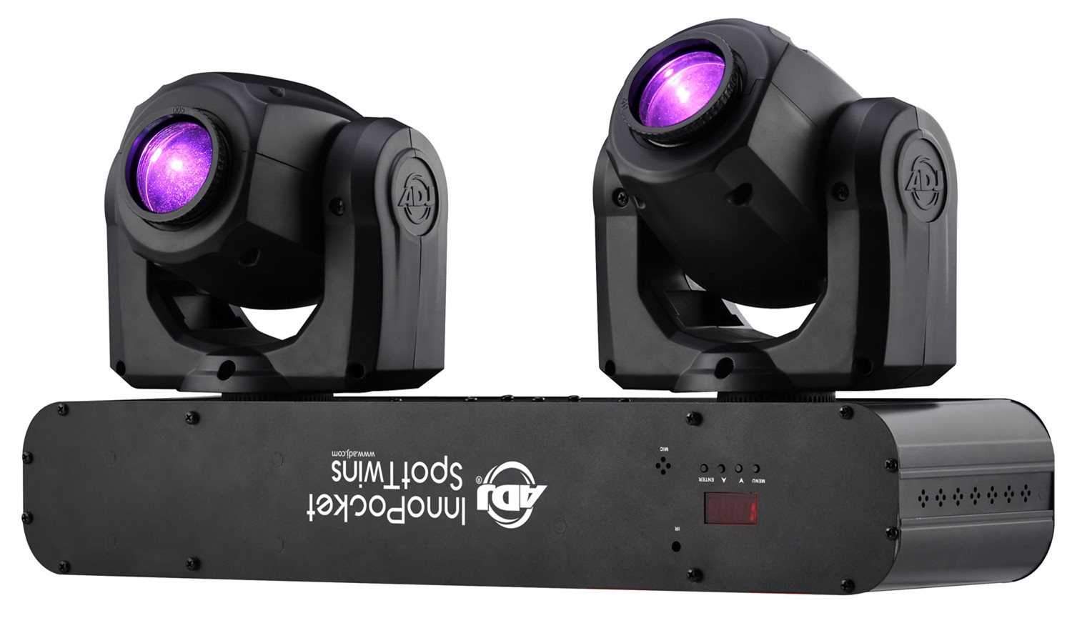 ADJ American DJ Inno Pocket Spot Twin Moving Head LED Light - PSSL ProSound and Stage Lighting