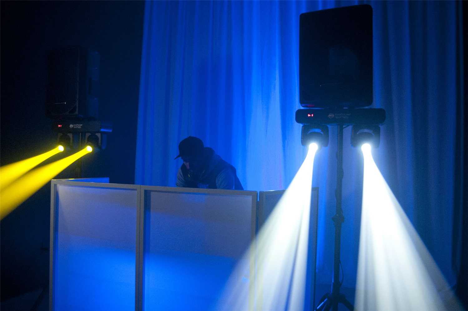 ADJ American DJ Inno Pocket Spot Twin Moving Head LED Light - PSSL ProSound and Stage Lighting