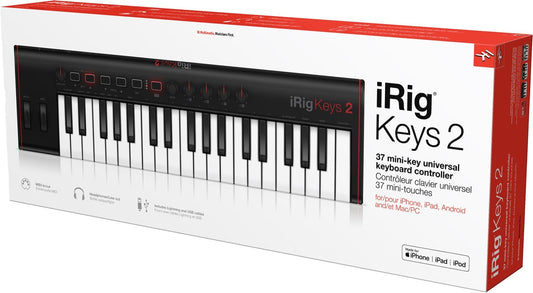 Ik Multimedia Irig Keys 2  37-Key Midi Controller - PSSL ProSound and Stage Lighting