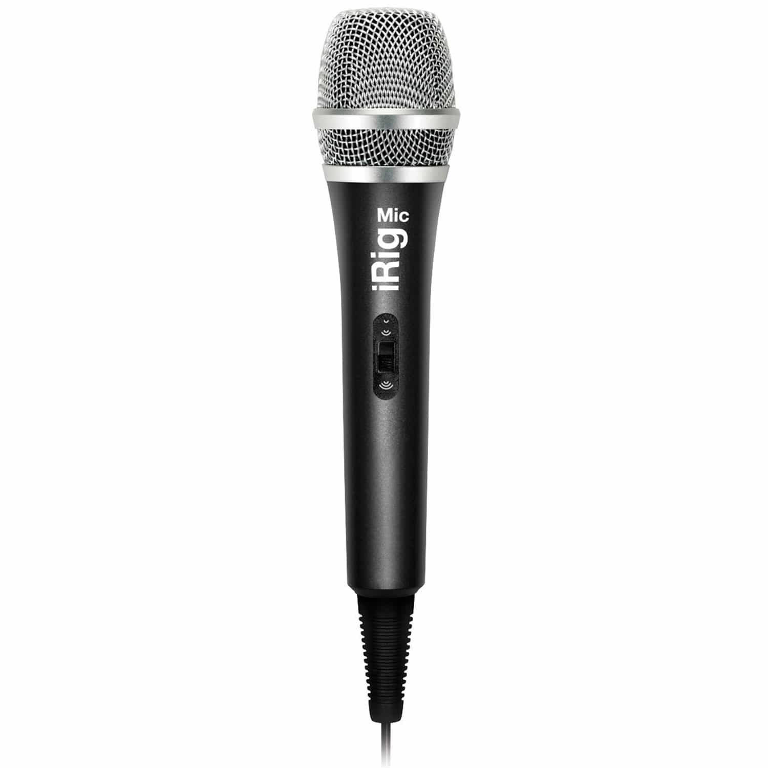 Ik Multimedia Irig Mic Handheld Condenser Microphone for iPhone, iPod  touch, iPad, and Android Devices