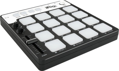 Ik Multimedia Irig Pads Pad-Style Midi Controller - PSSL ProSound and Stage Lighting
