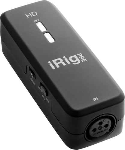 Ik Multimedia Irig Pre HD Microphone Preamp - PSSL ProSound and Stage Lighting