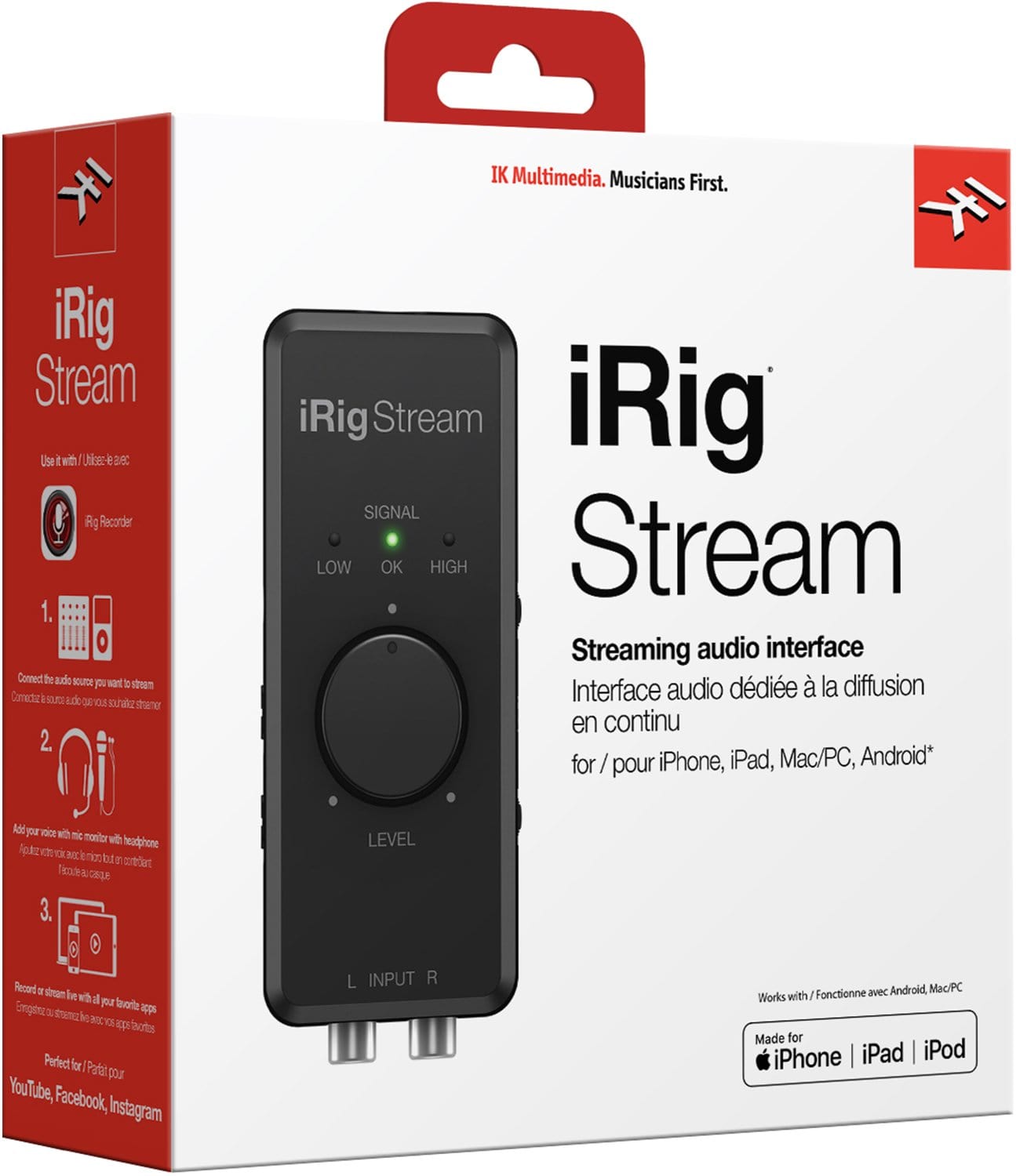 Ik Multimedia iRig Stream Stereo Audio Interface