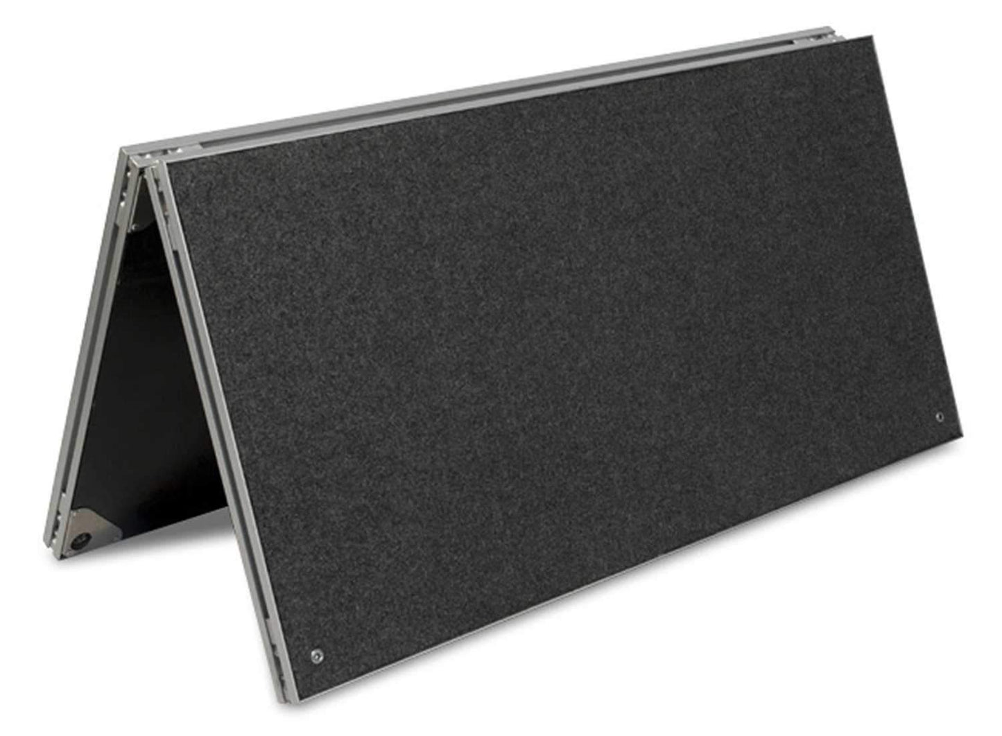 IntelliStage ISPF4X4C 4 Ft x4 Ft Square Folding Carpeted Platform - PSSL ProSound and Stage Lighting