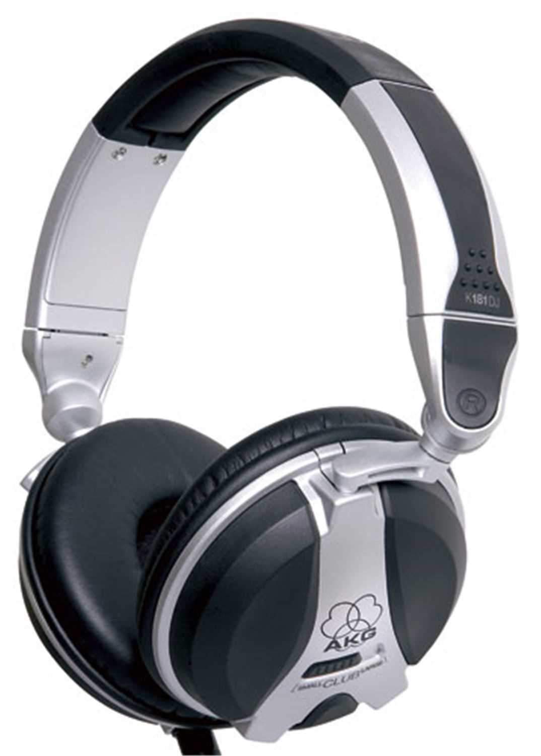 AKG K181DJ High Performance Closed-Back DJ Headphones - PSSL ProSound and Stage Lighting