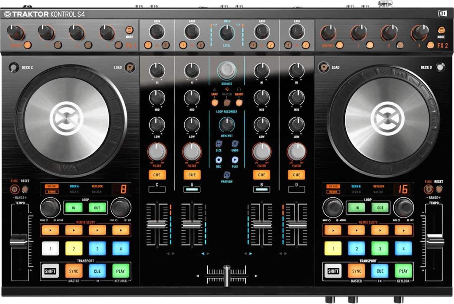 Native Instruments Kontrol S4 MK2 DJ Controller