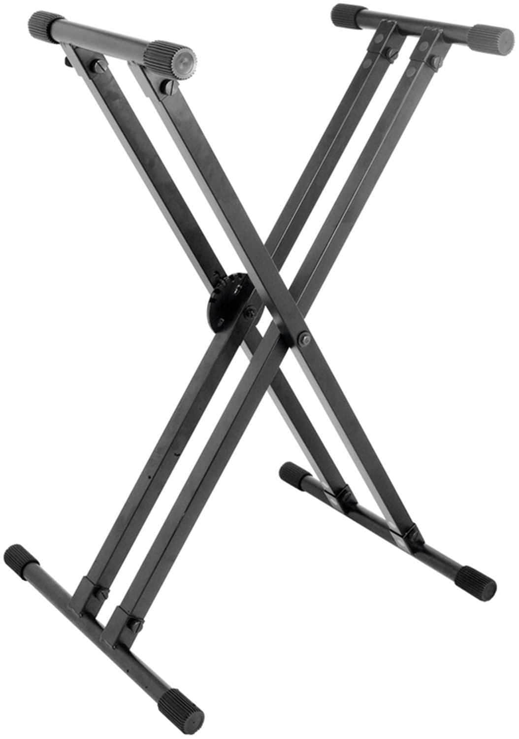 On-Stage KS8291XX Double X Keyboard Stand with Lok-Tight Construction - PSSL ProSound and Stage Lighting