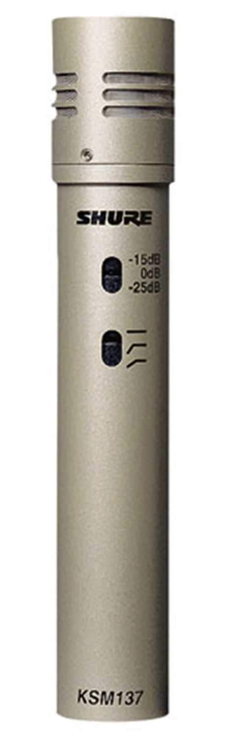 Shure KSM137SL Studio Condenser Instrument Microphone | PSSL