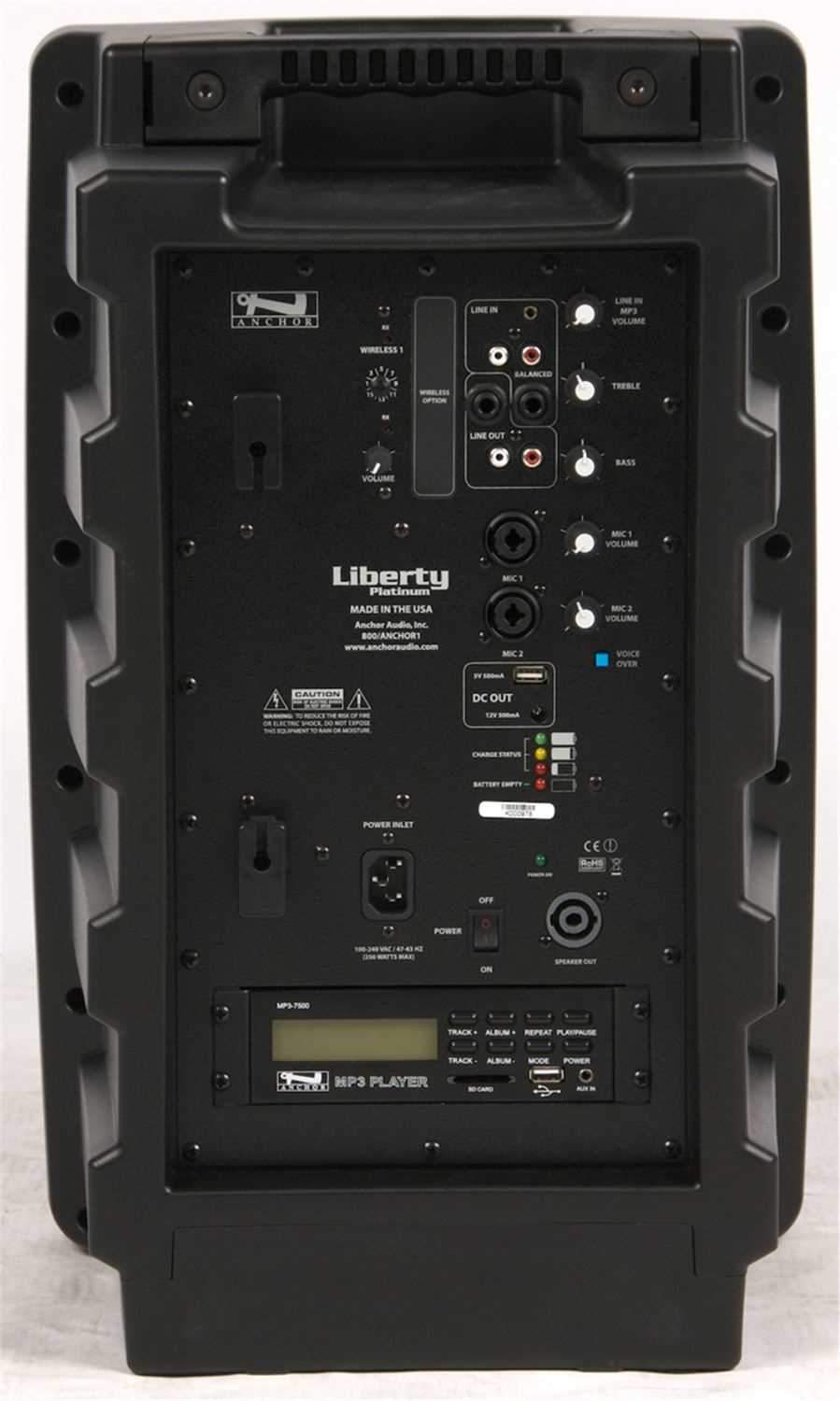 Anchor Audio LDP-7500-HBM Libery Deluxe Package - PSSL ProSound and Stage Lighting