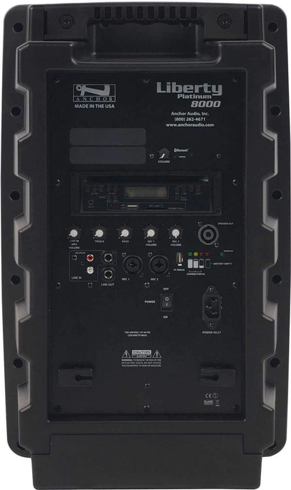 Anchor LIB-8000C Liberty with Bluetooth & Player - PSSL ProSound and Stage Lighting