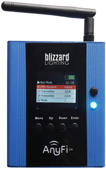 Blizzard LightCaster AnyFi W-DMX Skywire Transceiver - PSSL ProSound and Stage Lighting