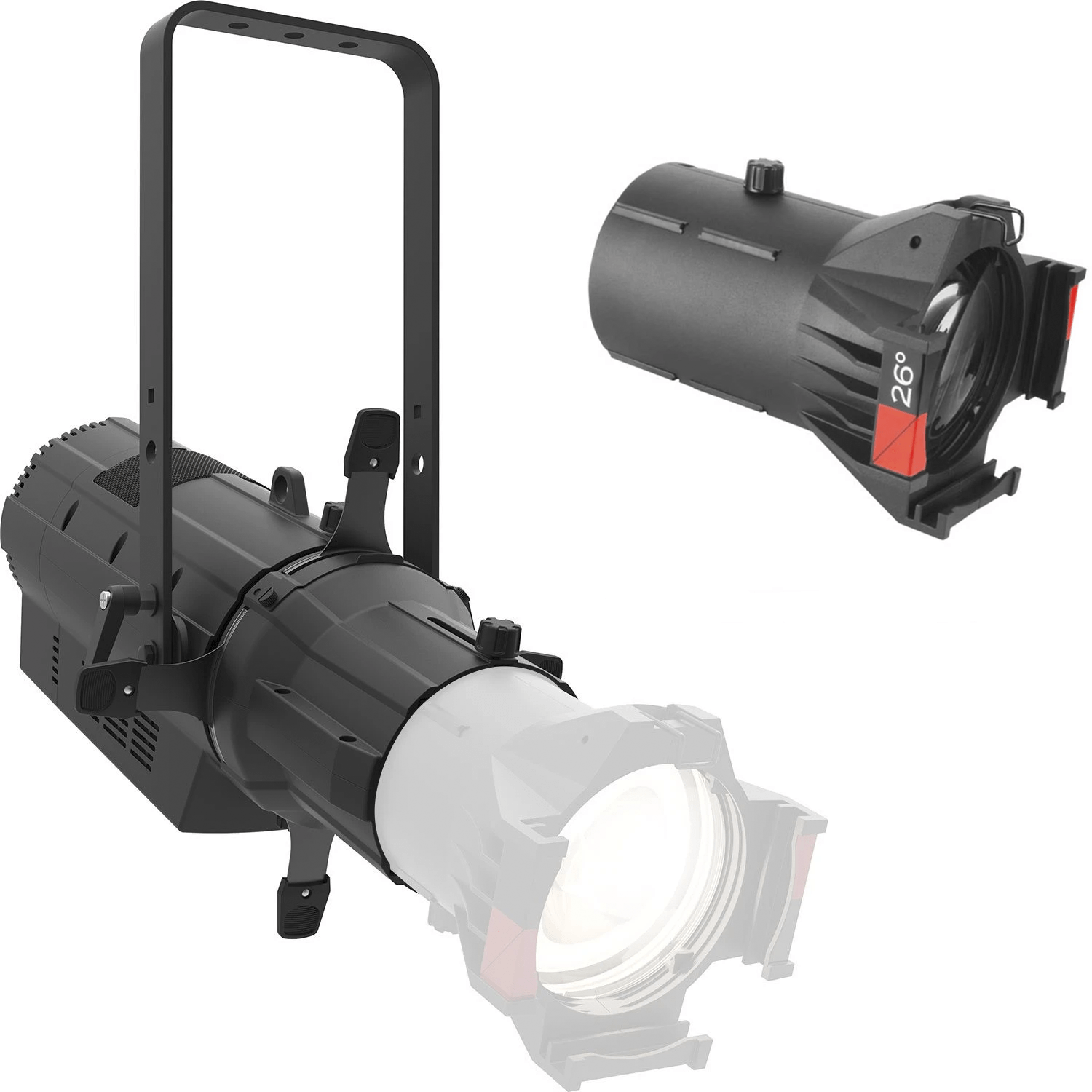 Chauvet Ovation E-930VW LED Ellipsoidal with 26-degree HD Lens - PSSL ProSound and Stage Lighting
