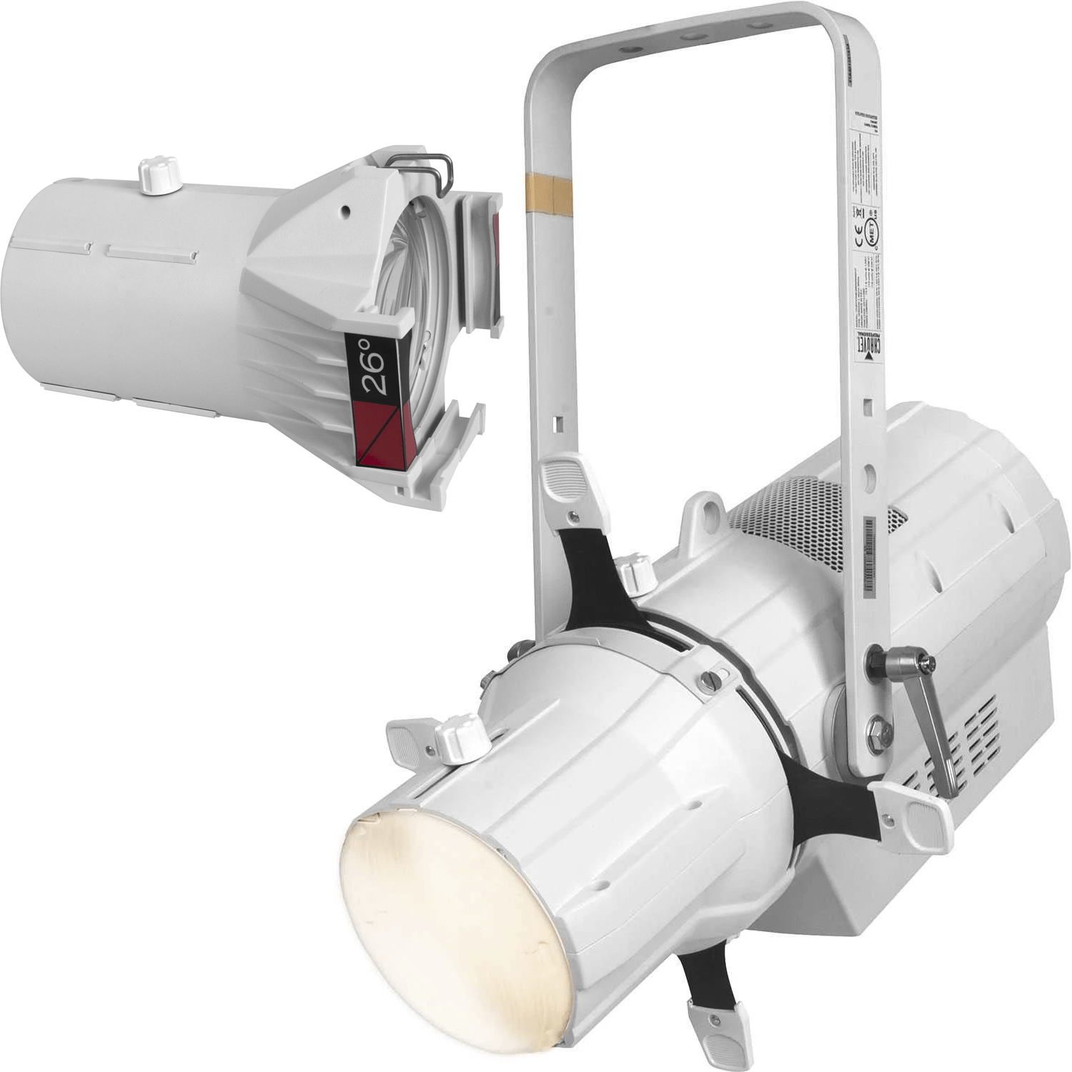 Chauvet Ovation E-260WW LED White Ellipsoidal with 26-degree HD Lens - PSSL ProSound and Stage Lighting