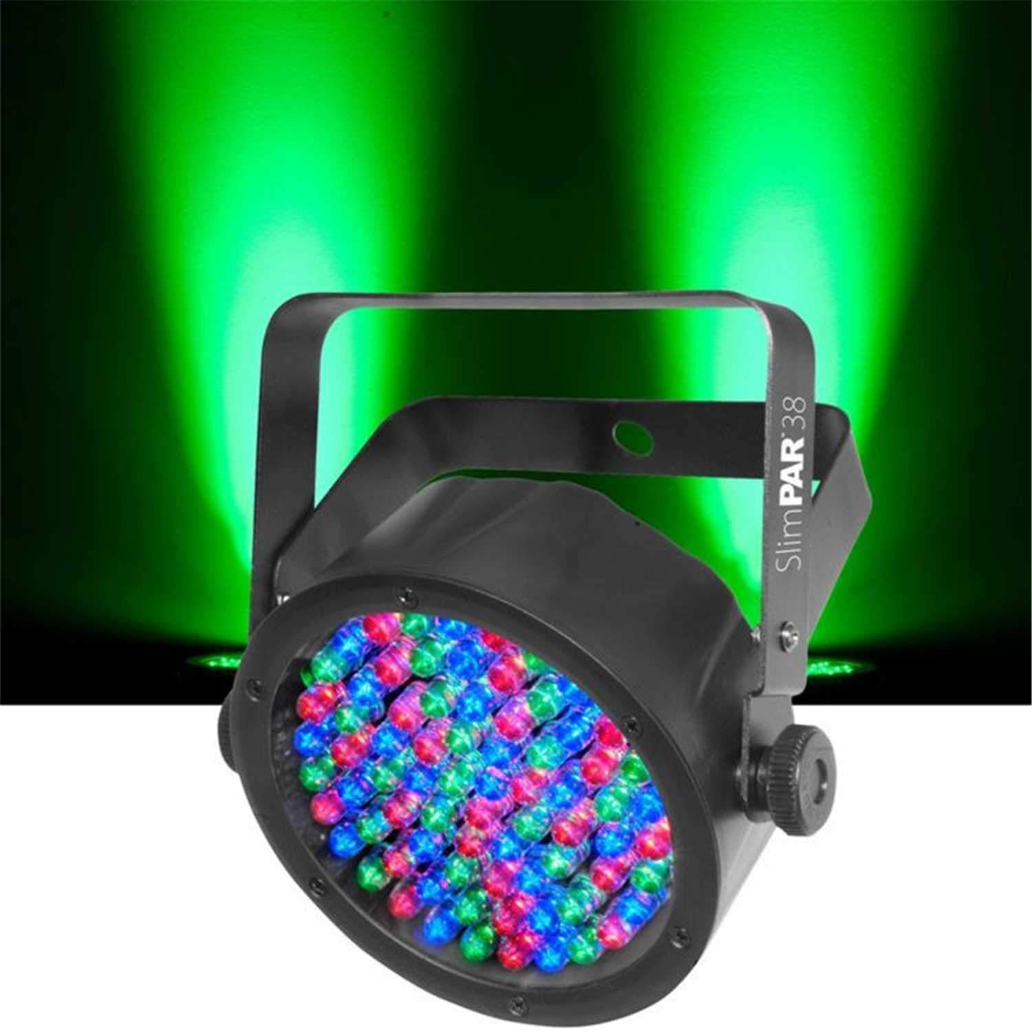 Chauvet SlimPAR 38 DMX RGB LED Wash Light 2-Pack - PSSL ProSound and Stage Lighting