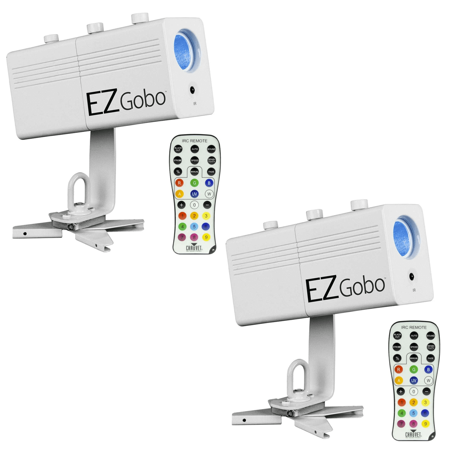 Chauvet EZGobo Battery-Powered LED Gobo Projector 2-pack - PSSL ProSound and Stage Lighting