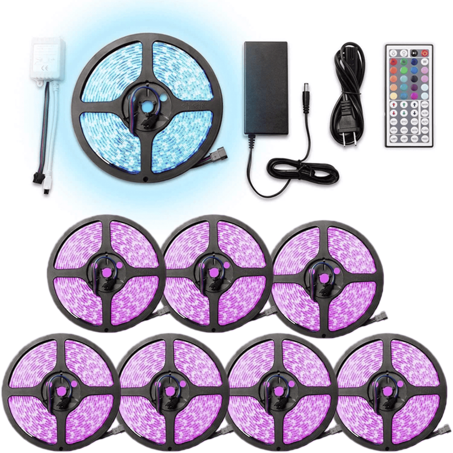MARQ BrightStrip LED Light Strip with Expansion Reels (x7) - PSSL ProSound and Stage Lighting