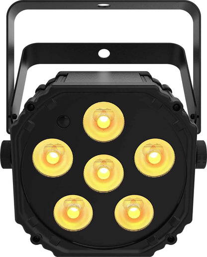 Chauvet EZlink Par Q6 BT 2-Pack with Wireless Footswitch - PSSL ProSound and Stage Lighting