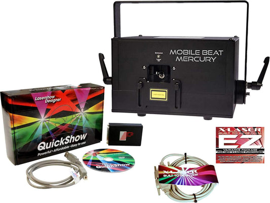 X-Laser Mobile Beat Mercury Bundle Laser & Control - PSSL ProSound and Stage Lighting