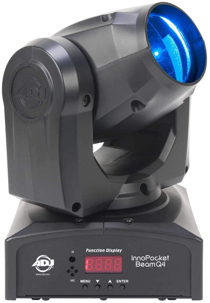 ADJ American DJ Inno Pocket Beam Q4 Moving Head Light 2-Pack with Case - PSSL ProSound and Stage Lighting