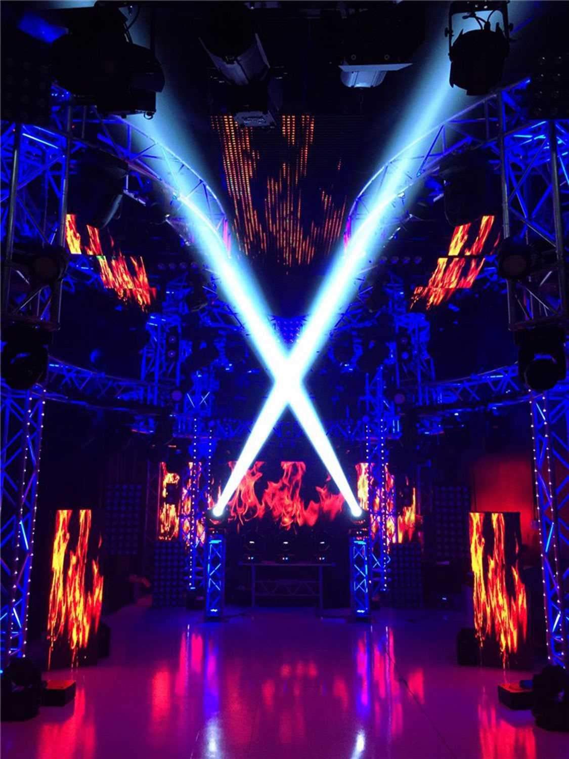 ADJ American DJ Vizi Beam 5RX DMX Moving Head Light 2-Pack - PSSL ProSound and Stage Lighting