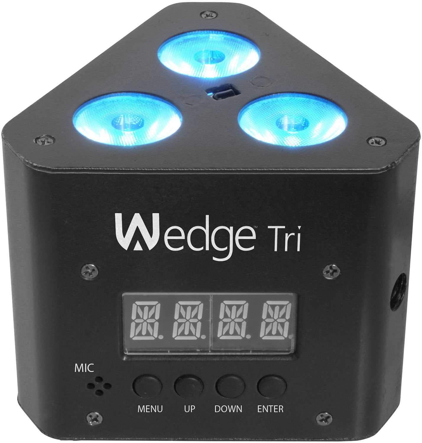 Chauvet Wedge Tri Wash Light 4-Pack with DMX Controller - PSSL ProSound and Stage Lighting