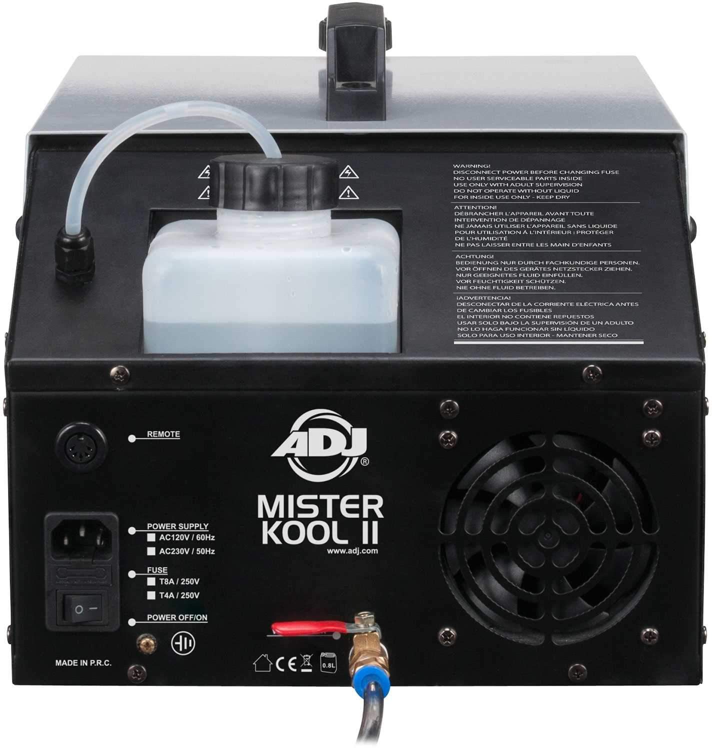ADJ American DJ Mister Kool II Low Lying Fogger 2-Pack with Fluid - PSSL ProSound and Stage Lighting