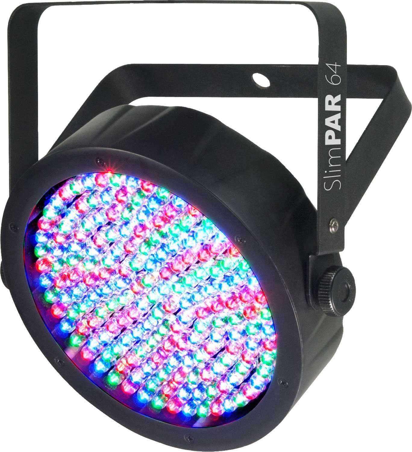Chauvet SlimPAR 64 LED Wash Light 4-Pack with Accessories - PSSL ProSound and Stage Lighting