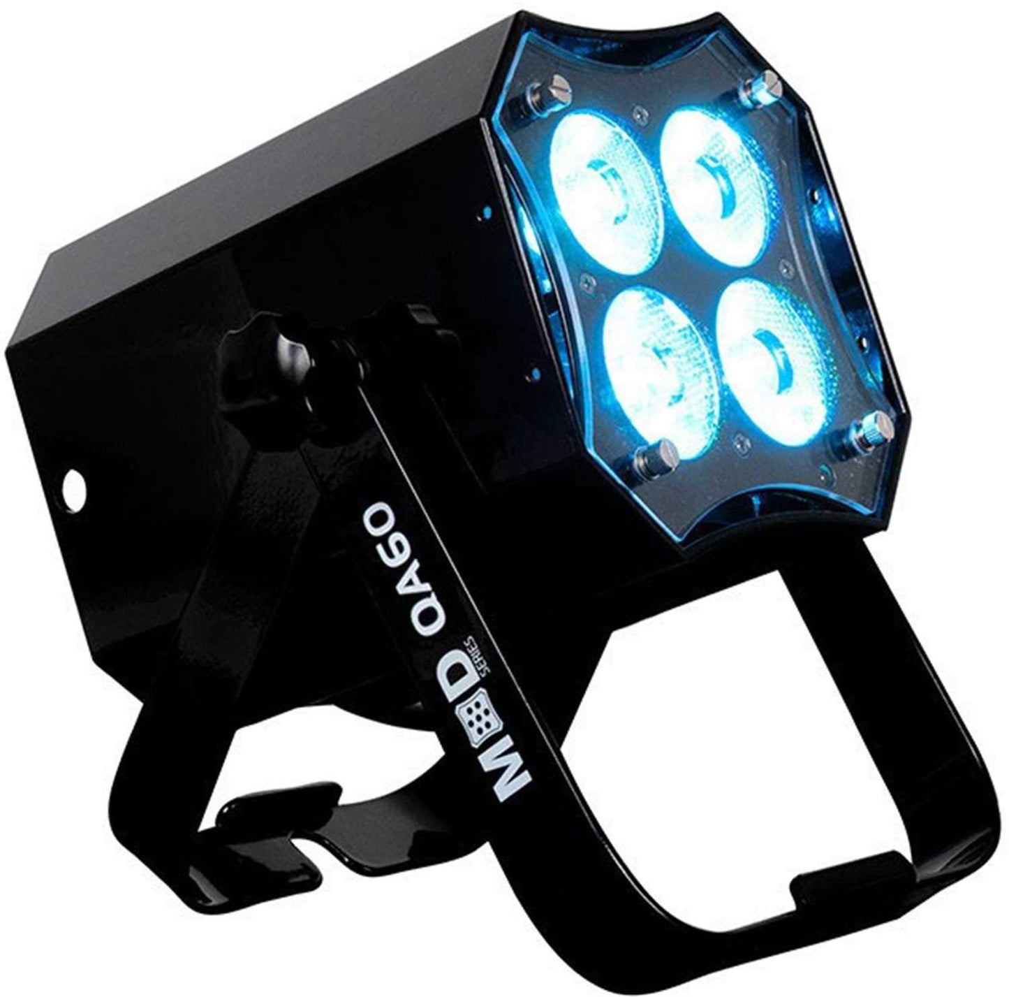 ADJ American DJ MOD QA60 RGBA LED Par Can 4-Pack with Pearl White Kits - PSSL ProSound and Stage Lighting