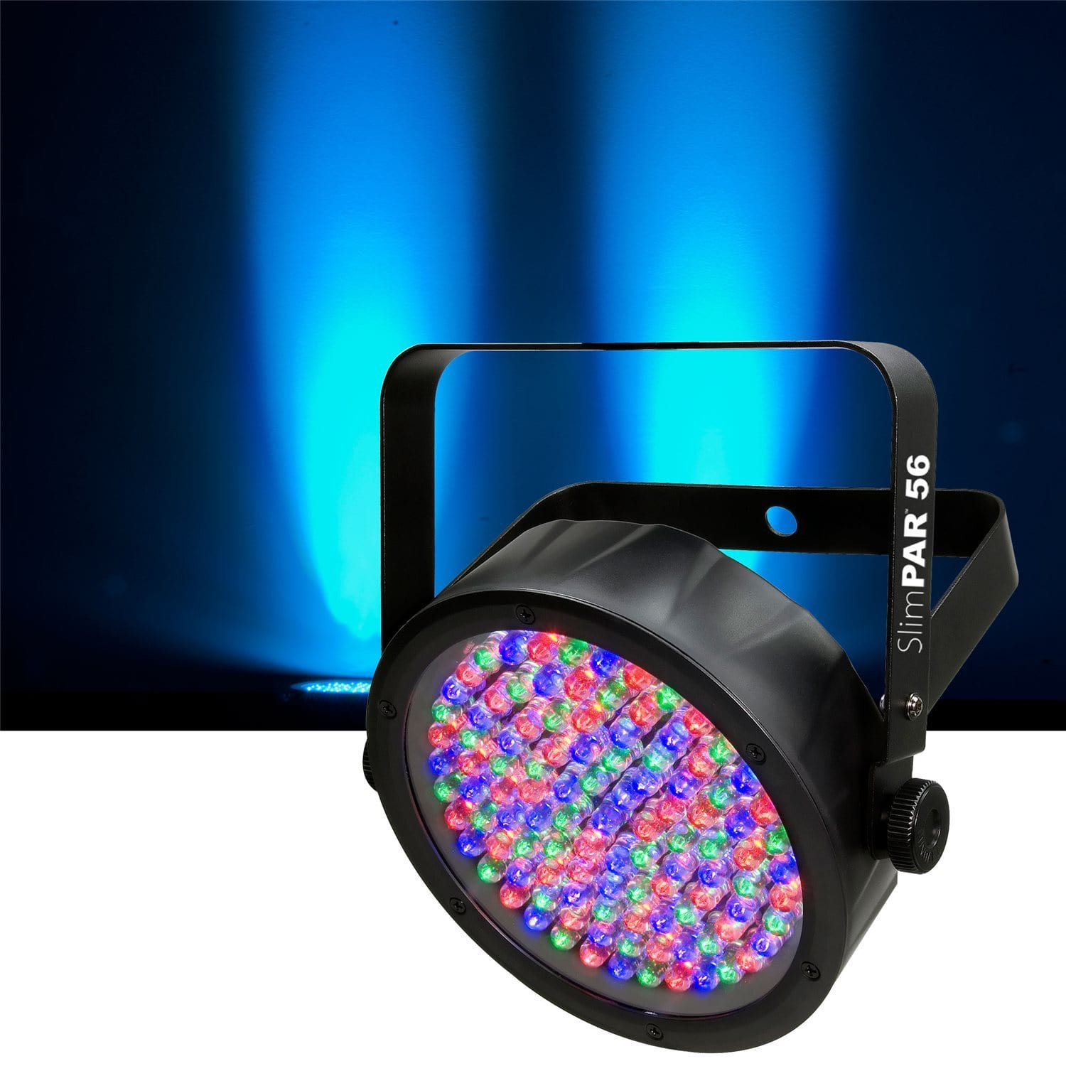 Chauvet SlimPAR 56 RGB LED Wash Light 4-Pack with Gator Bag - PSSL ProSound and Stage Lighting