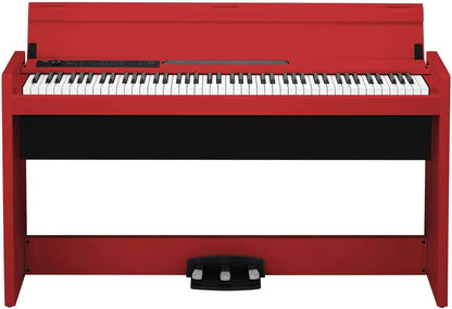 Korg LP380RD 88-Key Slim Grand Piano - Red - PSSL ProSound and Stage Lighting
