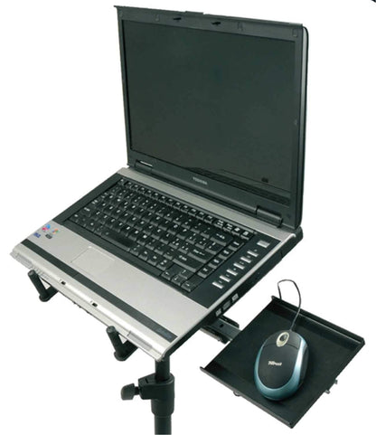 Quik Lok LPH003 Tripod Laptop Stand with Mouse Holder - PSSL ProSound and Stage Lighting