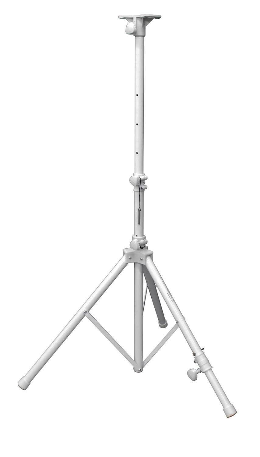 Odyssey LTS1AWHT 6ft Tripod Speaker/Lighting Stand White - PSSL ProSound and Stage Lighting