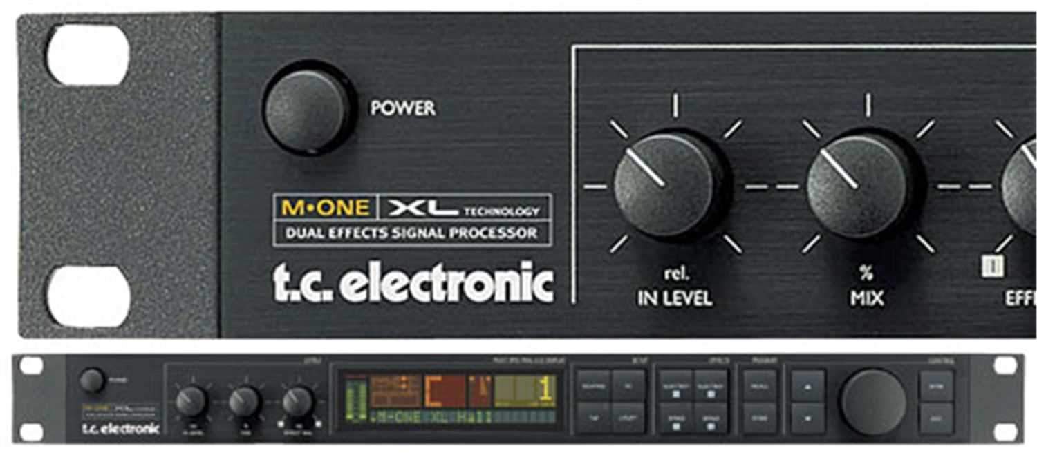 TC Electronic M-One XL Dual-Engine Multi-Effects Processor with Reverbs - PSSL ProSound and Stage Lighting