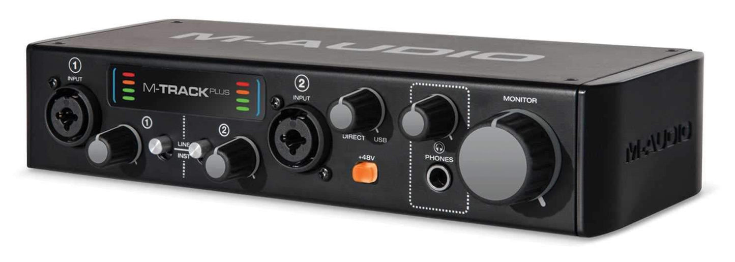 M-Audio M-Track Plus II USB 2.0 2-Channel Audio Interface - PSSL ProSound and Stage Lighting