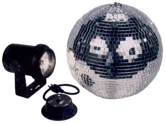 ADJ American DJ M100L 8-Inch Mirror Ball Package - PSSL ProSound and Stage Lighting