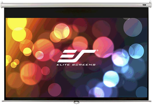 Elite Screens M120UWH2 Manual Series Projection Screen - PSSL ProSound and Stage Lighting