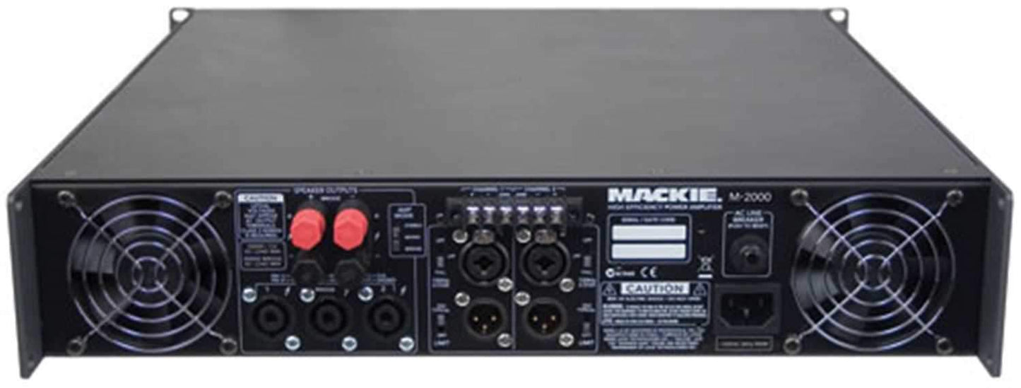 Mackie M2000-AMP Power Amplifier 400W @ 8 ohms - PSSL ProSound and Stage Lighting
