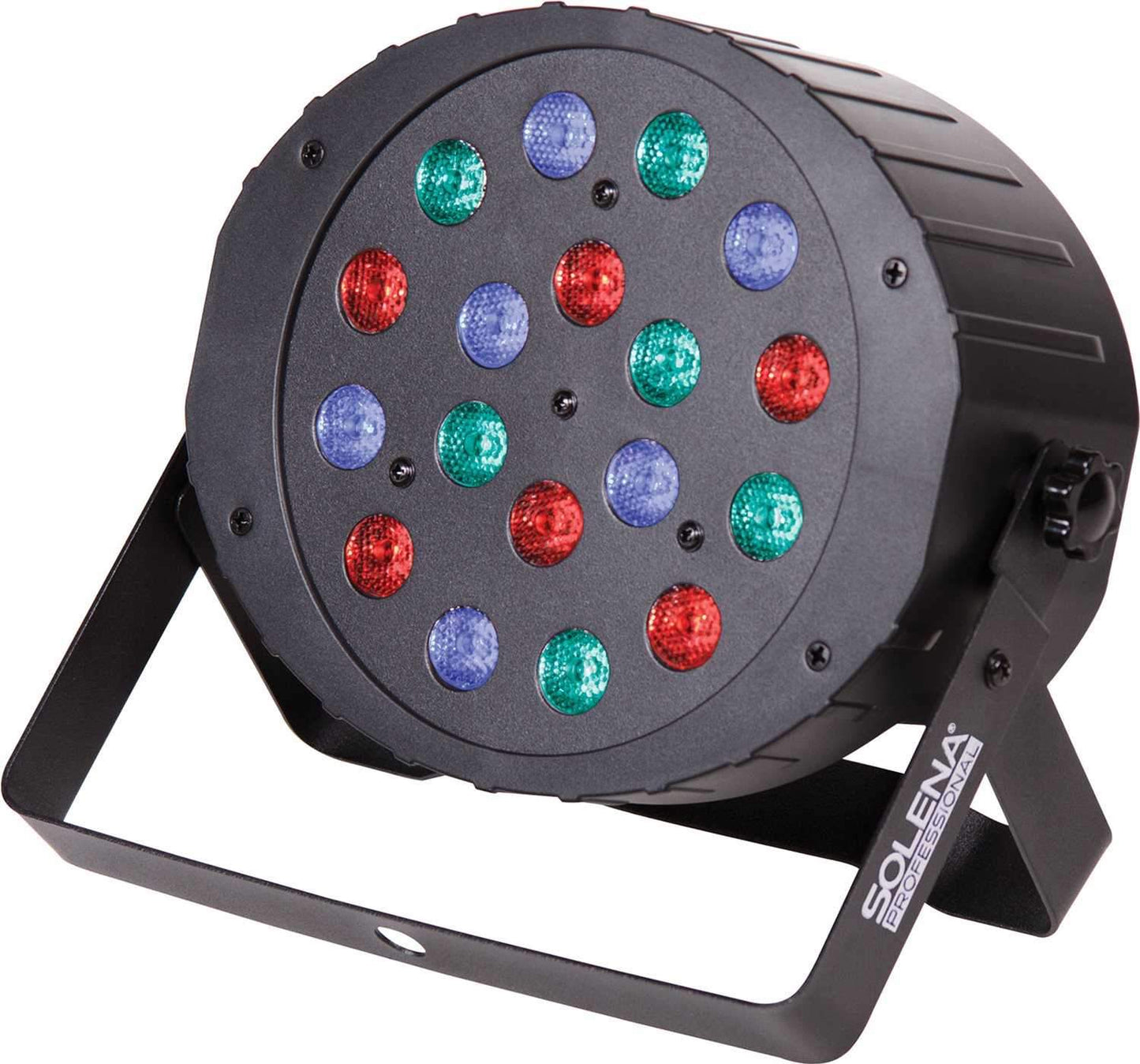 Solena Max Par 54 18x3-Watt DMX RGB LED Light - PSSL ProSound and Stage Lighting