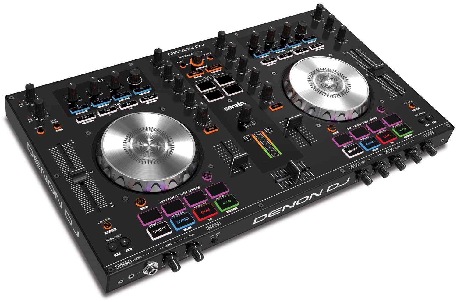 Denon DJ MC4000 2-Deck DJ Controller for Serato - PSSL ProSound and Stage Lighting