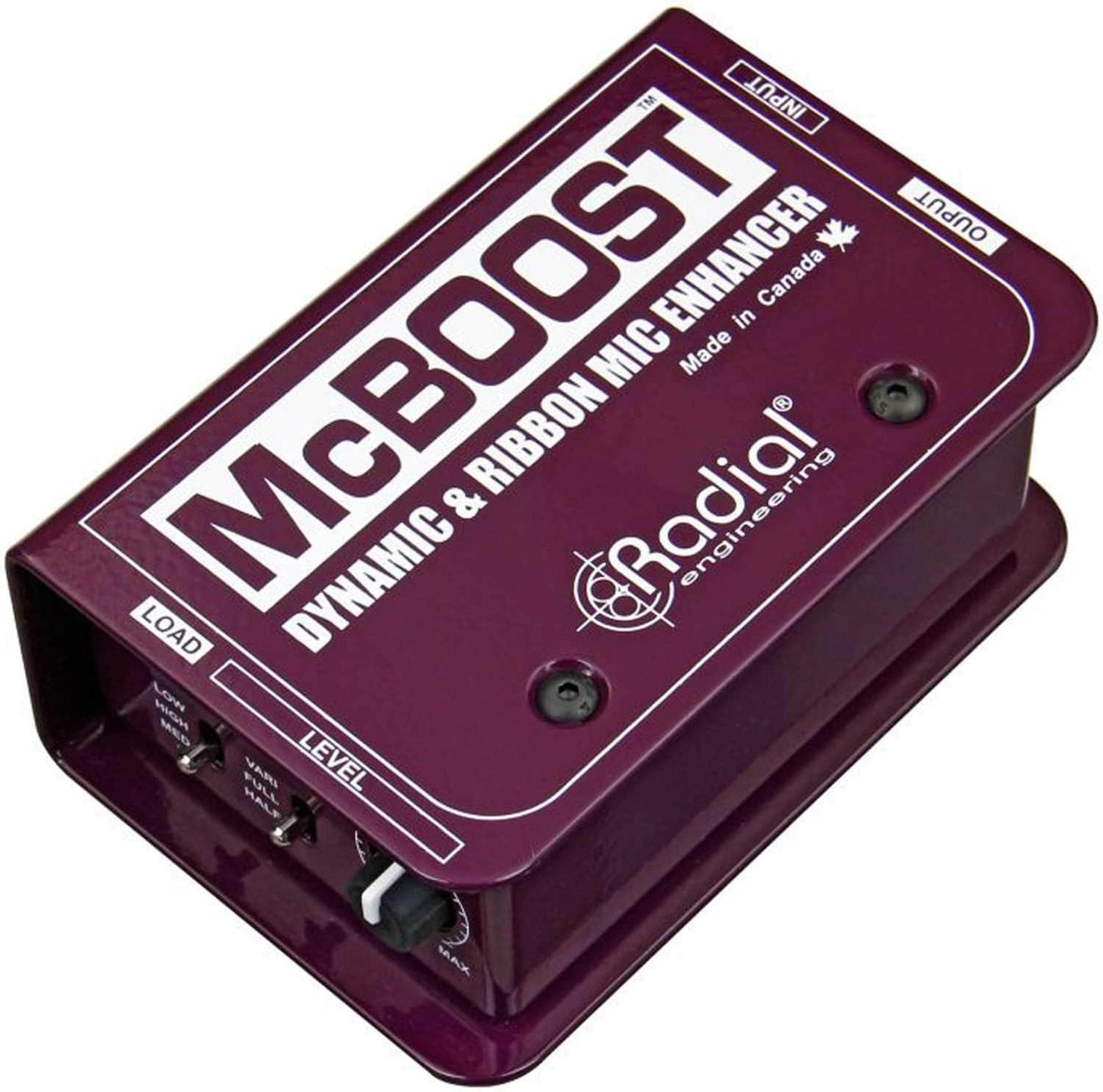 Radial McBoost Mic Signal Booster - PSSL ProSound and Stage Lighting